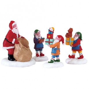 PRESENT PROCESSION, SET OF 4